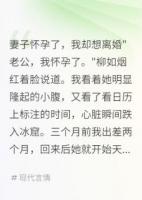 妻子懷孕了，我卻想離婚