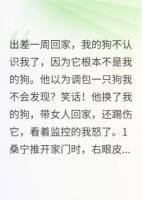 男友出軌調(diào)包我的狗，我讓他社死