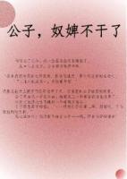 公子，奴婢不干了