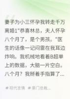 妻子為小三懷孕我轉(zhuǎn)走千萬離婚